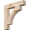 Ekena Millwork Westlake Block Smooth Bracket, Douglas Fir, 5 1/2"W x 34"D x 34"H BKT06X34X34WTL05SDF - alternate 1